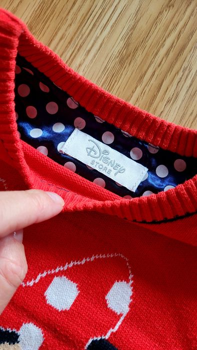 Disney Store Myszka Minnie sweter sweterek USA