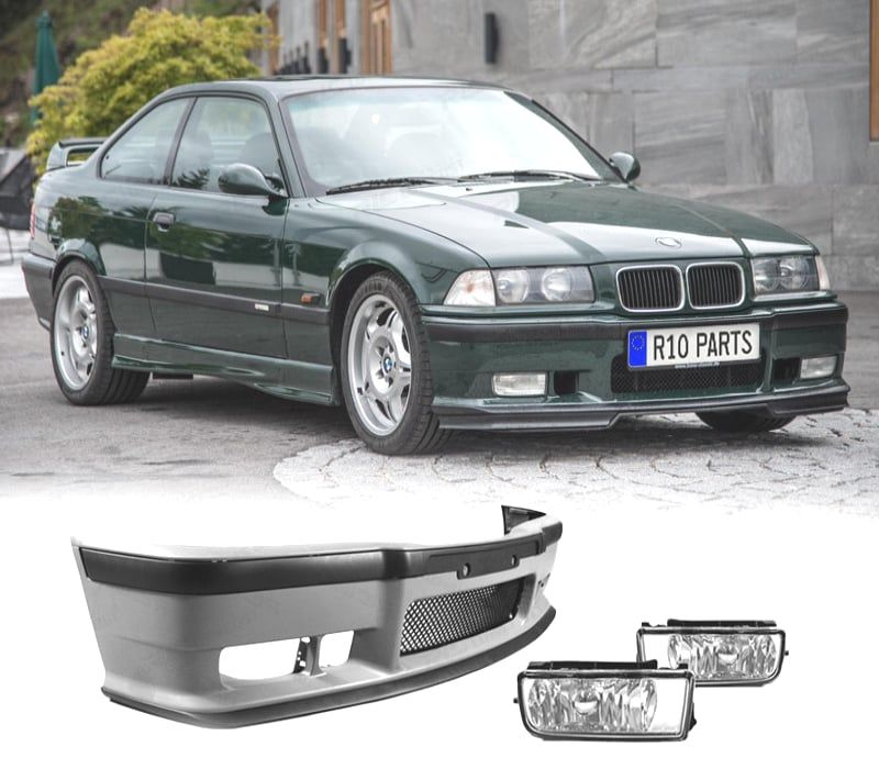 PARA-CHOQUES BMW E36 LOOK M3 + FAROIS DE NEVOEIRO CLARO