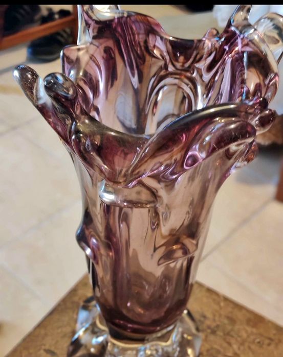 Jarra vintage CRISTAL DE MURANO