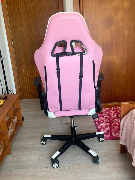 Cadeira Gaming Rosa Matrics