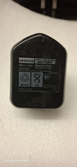 Bateria do wkretarki hitachi