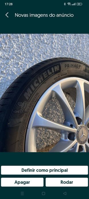 Móveis decoração de sala e jantes e pneus completos de Mercedes