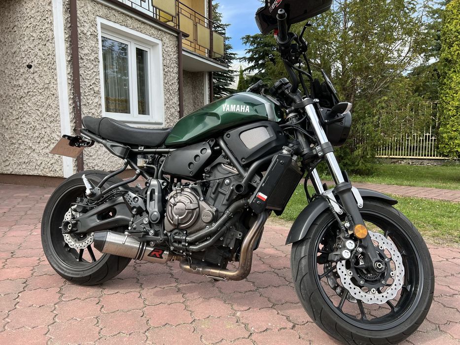 Yamaha XSR Yamaha XSR 700 , silnik MT07 mały przebieg, basowy wydech, ledy