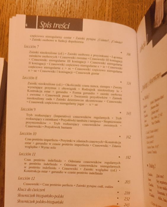 Hiszpański A1-C1 Książki do kursu językowego Super Memo