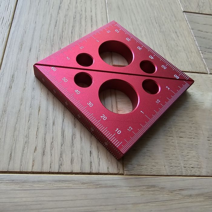 Ekierka metalowa Aluminiowa