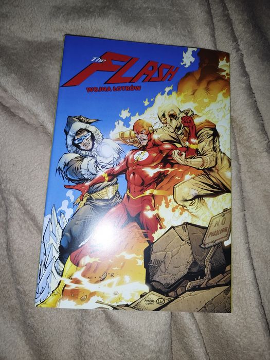 Wielka Kolekcja Komiksów DC Flash Wojna Łotrów + obwoluta