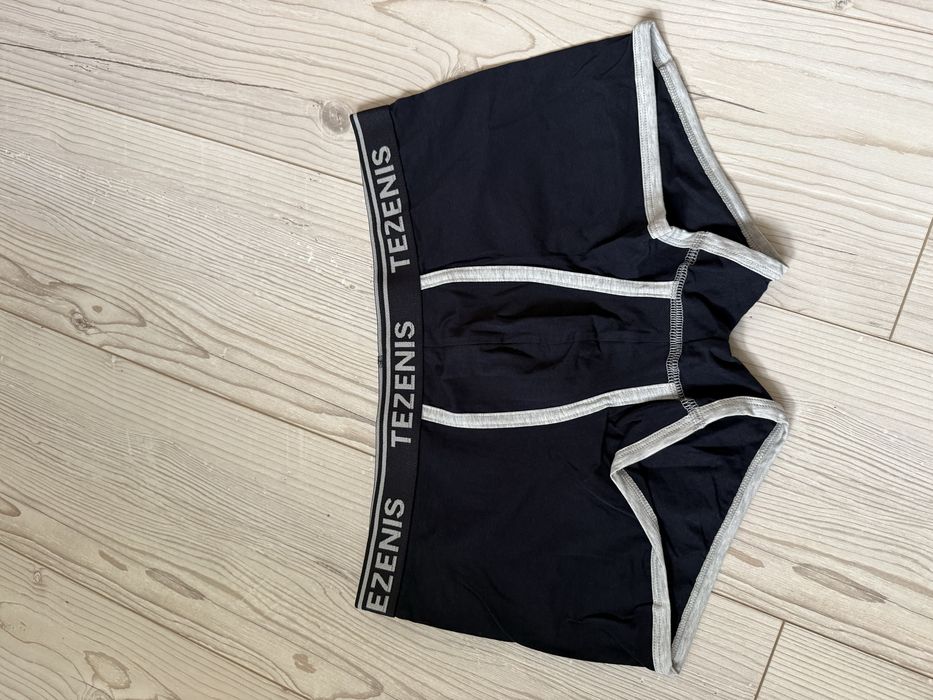 Bokserki majtki męskie noweCalzedonia Tezenis  rozm.L granat z szarym