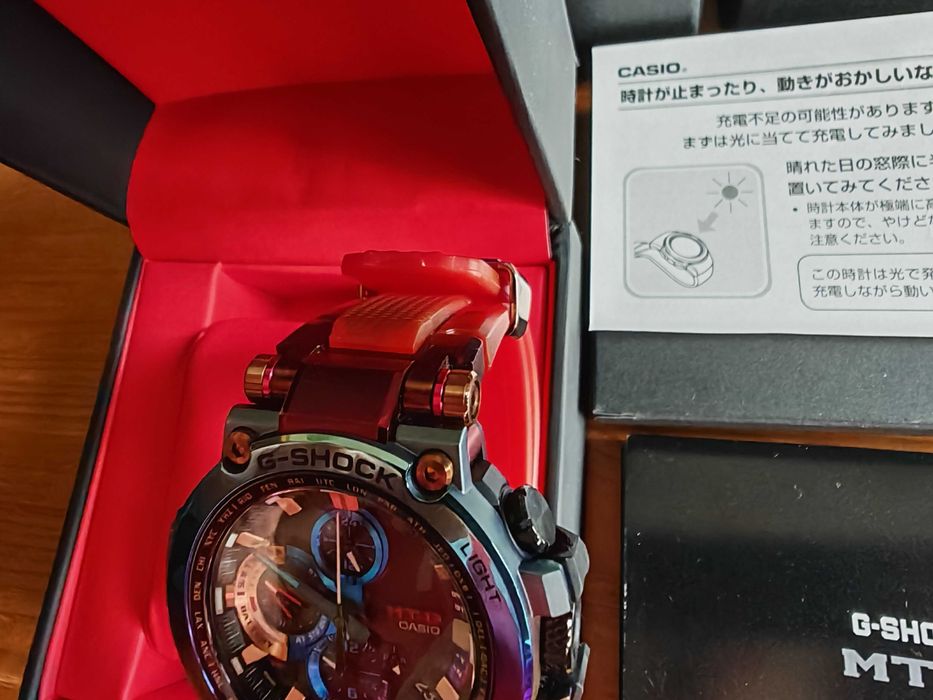 Casio G-Shock MTG-B1000VL-4AER Volcanic Lightning Limited (świet. st.)