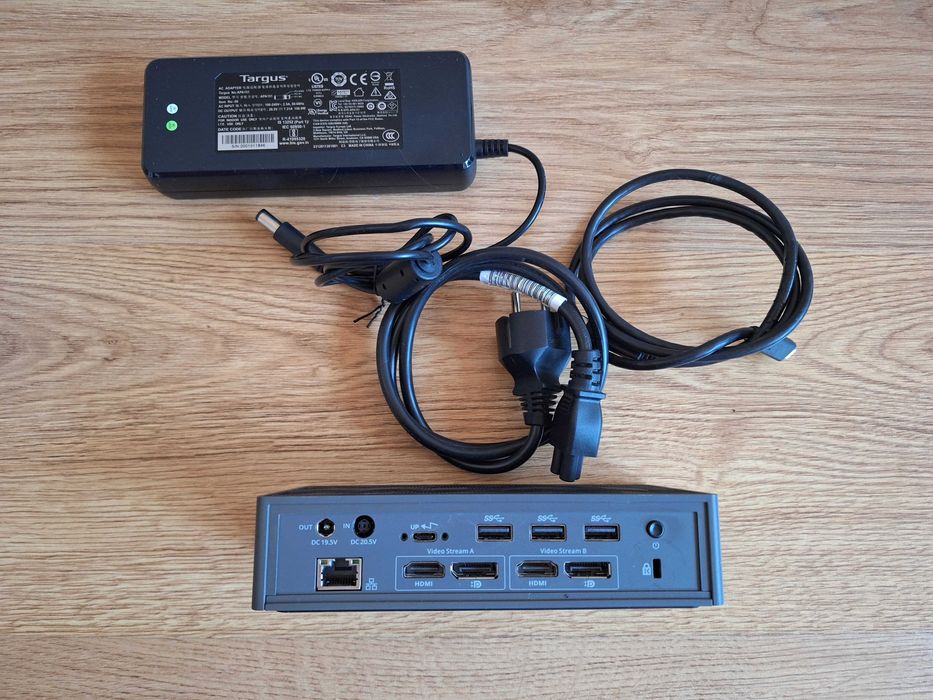 TARGUS 19 DOCK190EUZ stacja dokująca uniwersalna USB-C DOCK190 100W DV4K