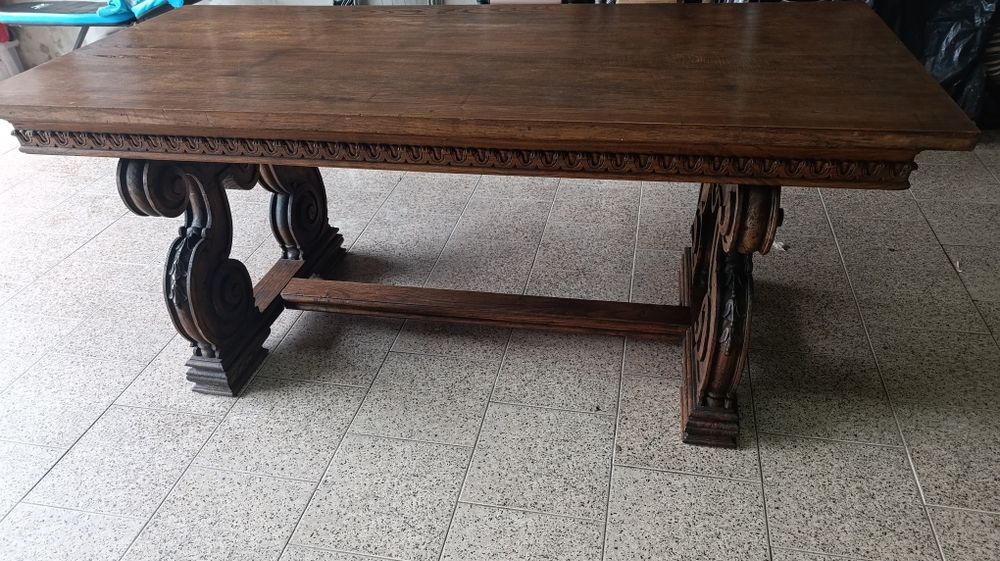 Mesa de Madeira Maciça Extensível
