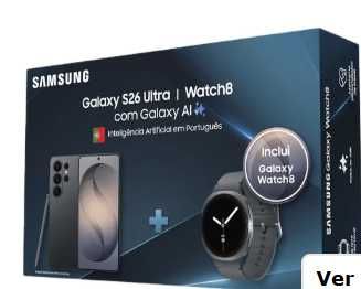 Pack Samsung S26 Ultra 512GB + Watch8 44mm BT Preto