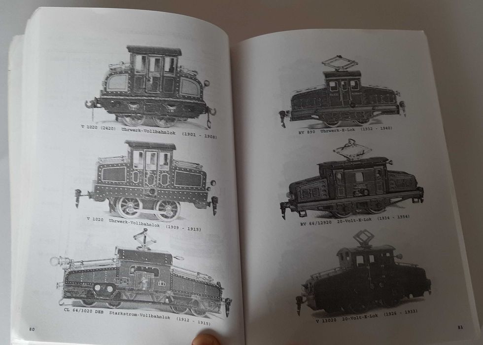 Catalogo Schiffmann Marklin Escala 0 / Comboios