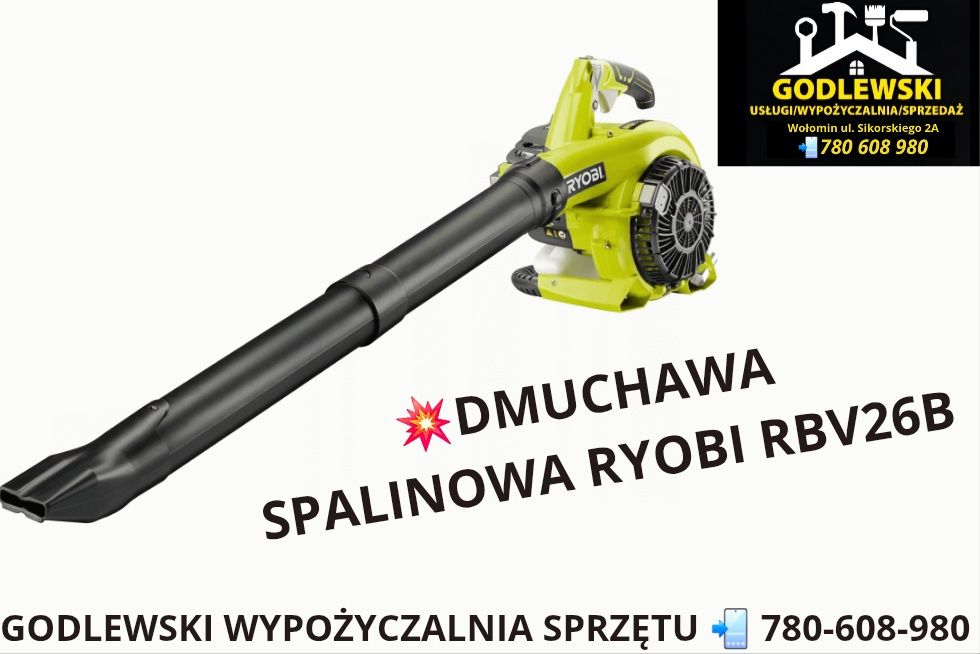 Wypożyczalnia Dmuchawa z napędem spalinowym wynajem