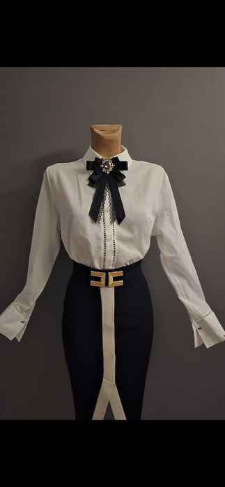 Koszula, bluzka że spinkami do mankietów rozmiar s-L