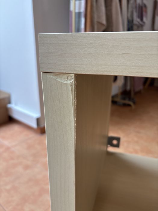 Cubo Kallax castanho claro - tenho 5 uni