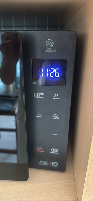 Microondas LG smart inverter