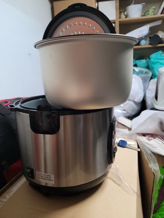 Arrozeira eletrica de inox