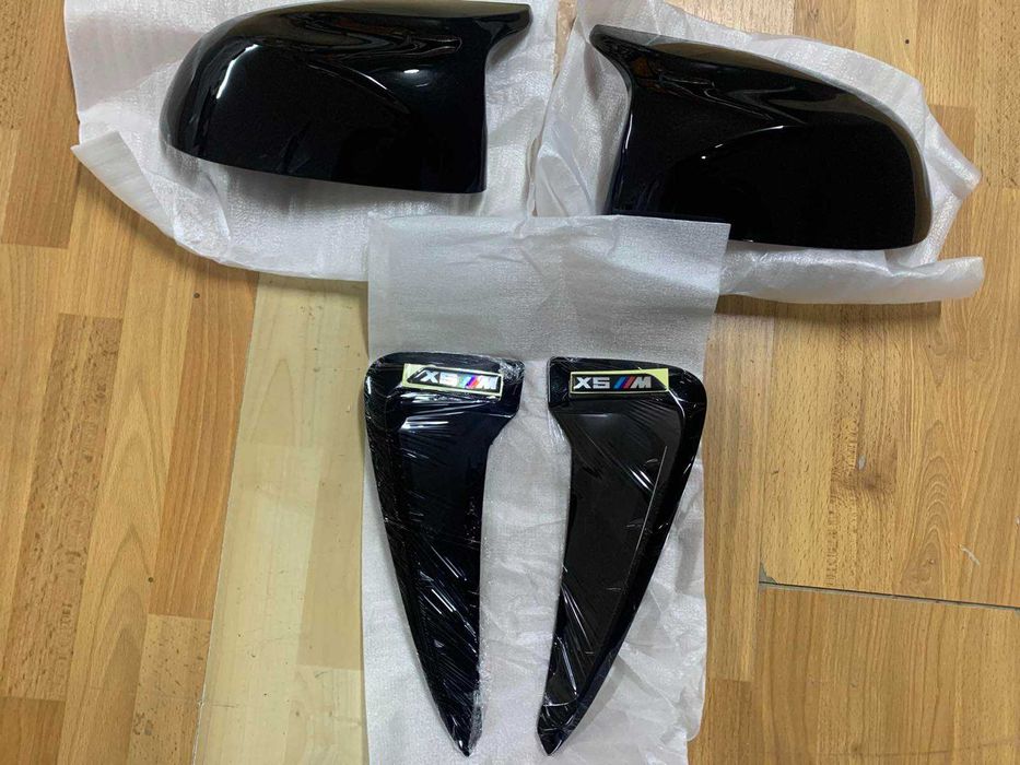 Жабры в крылья BMW X5 F15 2013-2018 год в стиле X5M ф15 жабра бмв