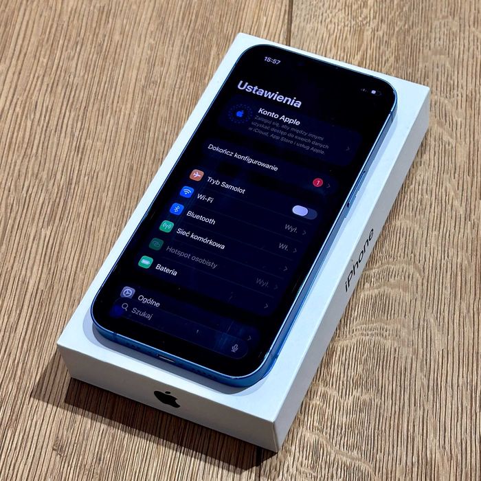  iPhone 13 128GB Blue Niebieski Gwarancja Rok Bat 100% Faktura Kielce