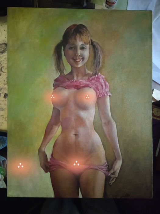 Картина. Живопись. Портрет НЮ...