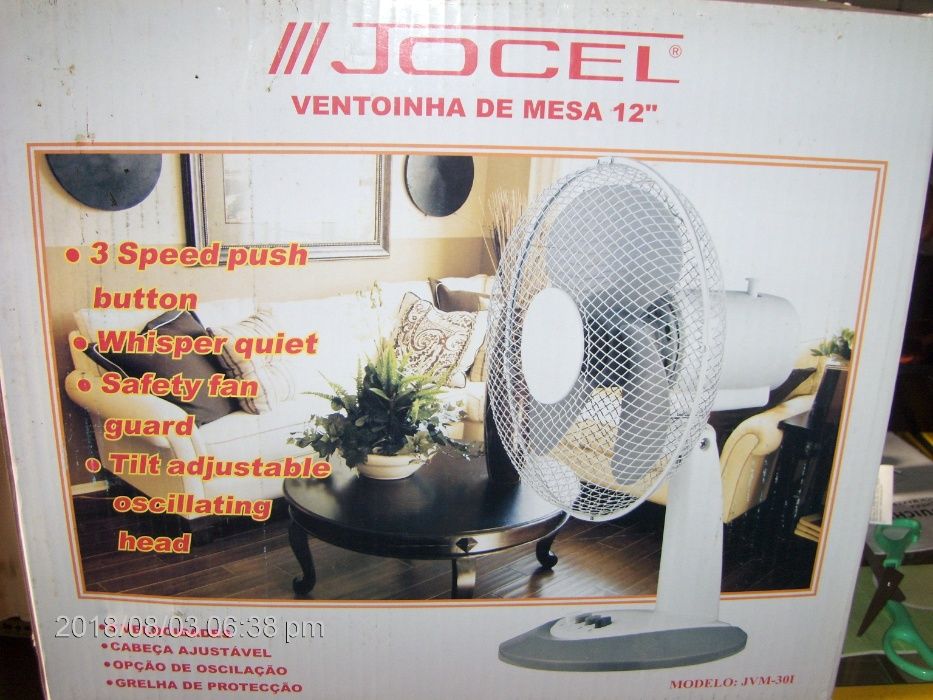 Chegou o calor proteja-se "Ventoinha económica"