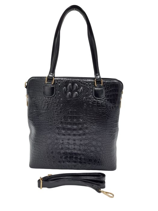 Torebka torba klasyczna damska aktówka czarna