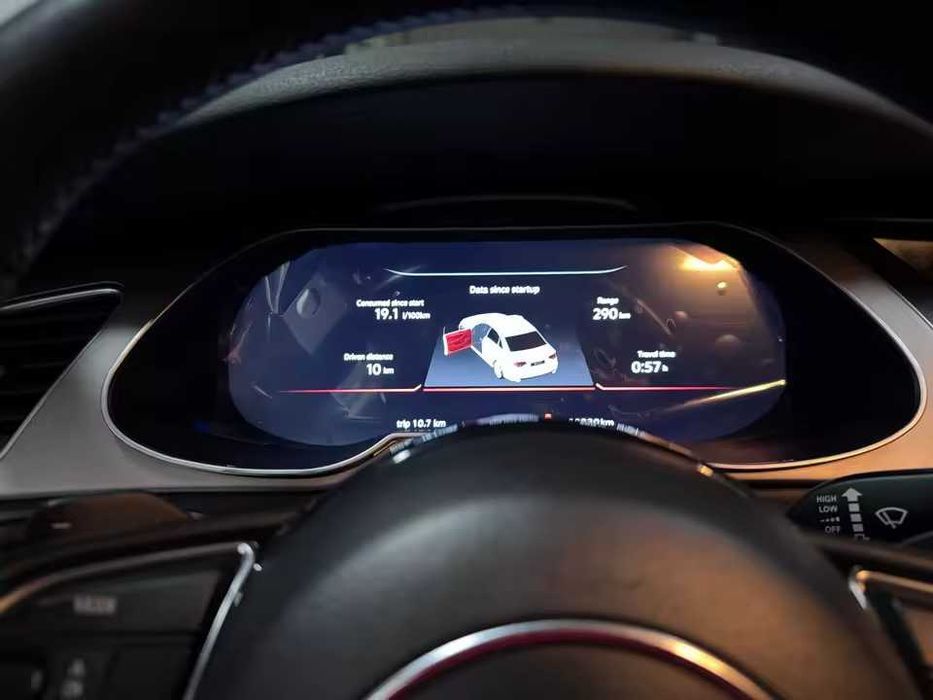 ZEGARY CYFROWE Virtual Cockpit Audi R8 wyświetlacz licznik 12.3 cala LCD IPS + PROFESJONALNY MONTAŻ