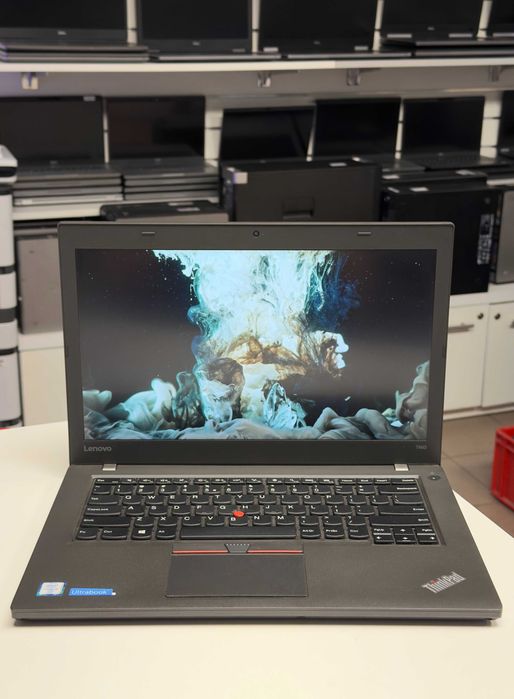 Laptop Biznesowy Lenovo ThinkPad T460 [14"] i5-6gen 8GB RAM 256GB SSD | FullHD | Rok Gwarancji | FV23% | Windows 11 Pro |