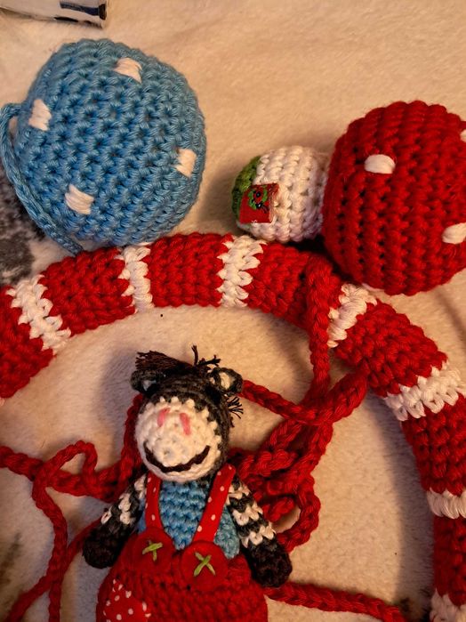 Karuzela mobilna Osiołek Baby Gluck Spiegelburg recznie robiona hand