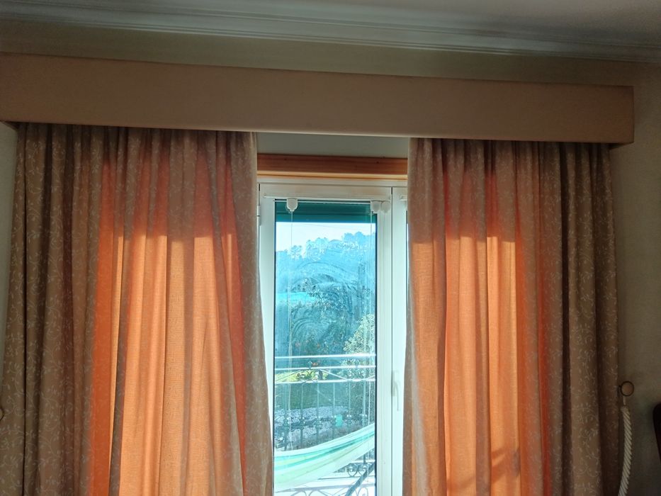 Cortina de sala de jantar.