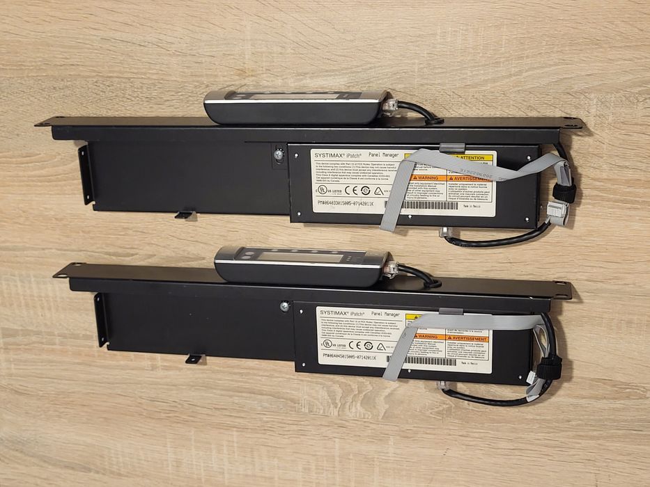 SYSTIMAX iPatch Panel Network Manager serwer serwerownia rack szafa stary komputer złom odzysk cisco aim aio ibm intel LCD Trace Jobs
