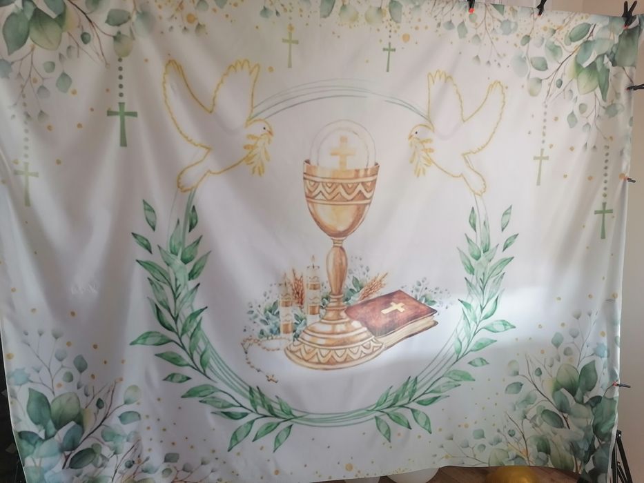 Baner tło na komunię