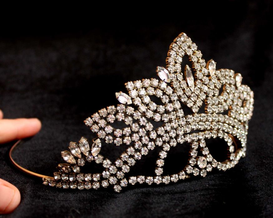 Діадема тіара корона зі стразами