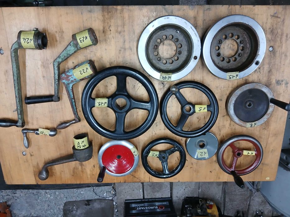 Штурвали до металообробних верстатів