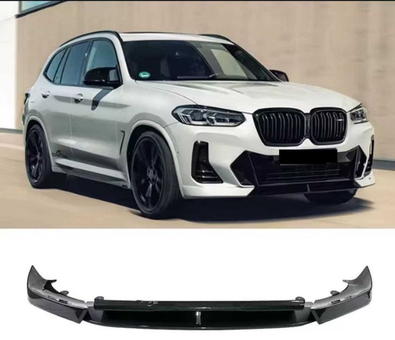 Губа сплиттер бампера BMW X3 Х4 G01 G02 сплітер диффузор спойлер БМВ