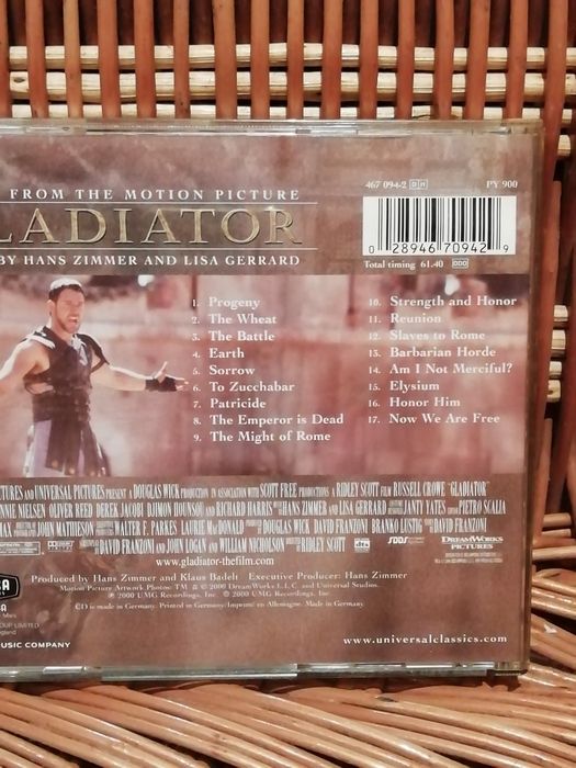 Gladiator -  CD da banda sonora