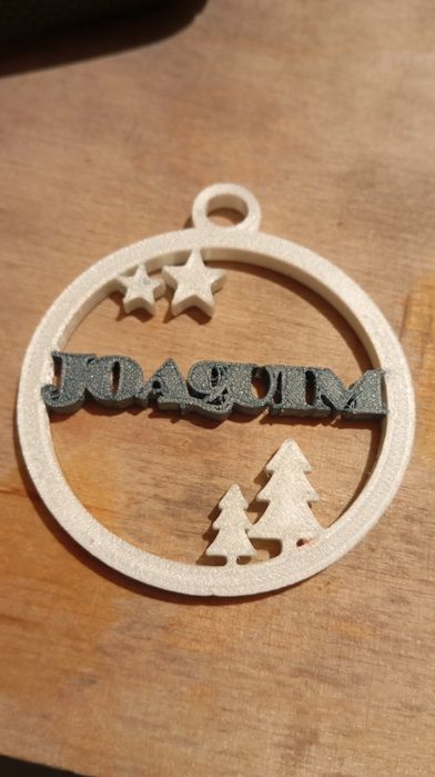 Bolas Natal personalizadas em 3D