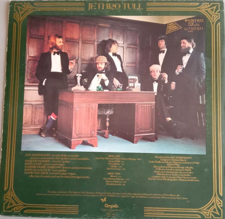 Jethro Tull - - - - - Heavy Horses - - - - - LP