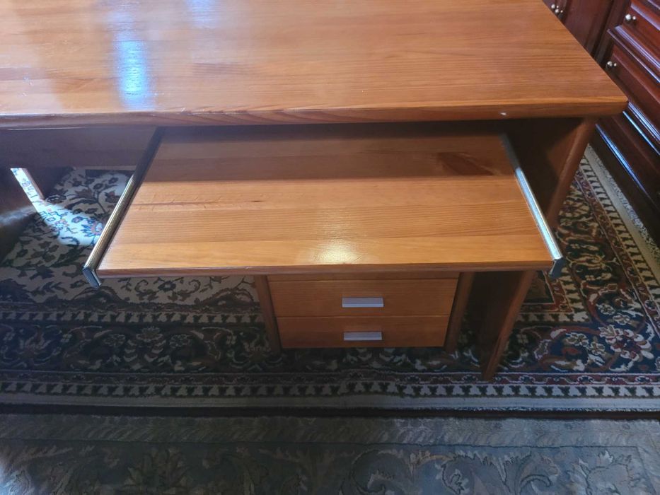 Wooden Desks with Sliding Shelf and Drawer Unit64584265400579123