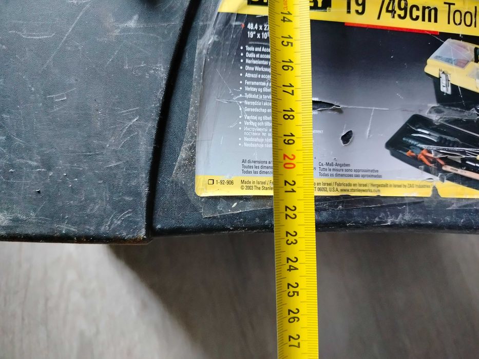 Skrzynka narzędziowa Stanley Jumbo 49 cm
