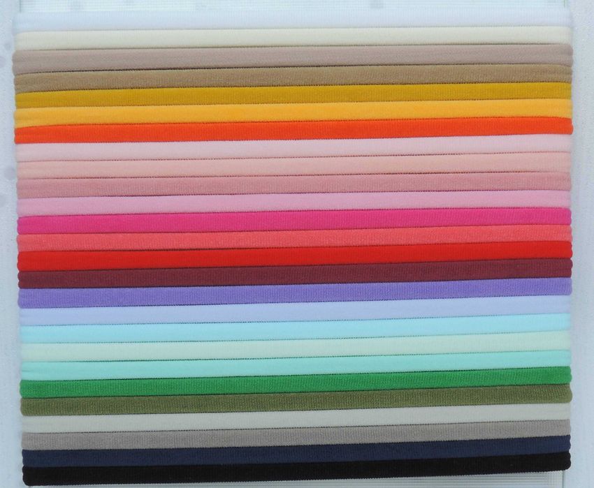 10 sztuk Gumka baza opaska bezszwowa noworodek coffe