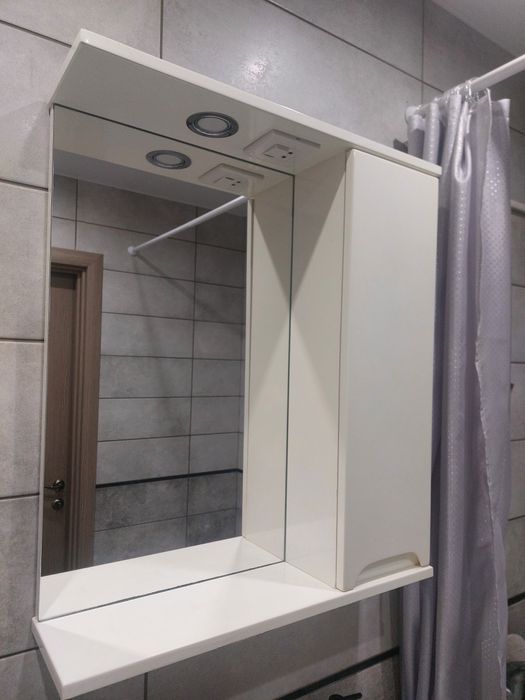 Зеркало в ванную шкафчик