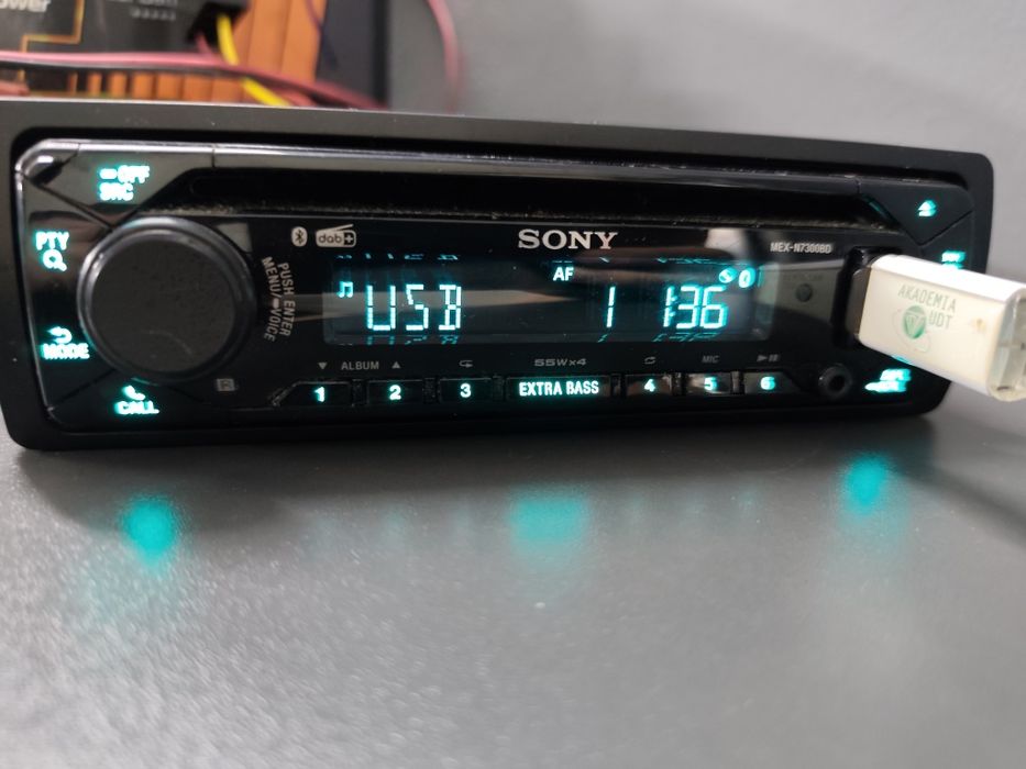 Radio samochodowe SONY MEX 7300BD, Bluetooth, DAB+, USB