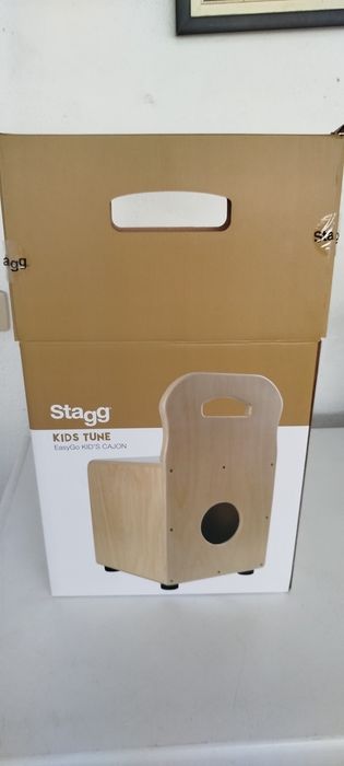 Cajón Infantil Stagg (Com Encosto Ergonómico) – Novo na caixa!