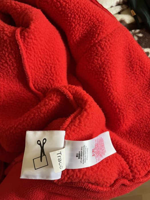 Casaco Polar Quechua Novo Vermelho