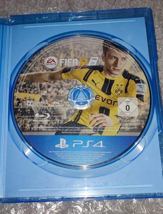 Płyta z grą FIFA-17  PS4 (+PS5) - Sony Playstation 4 + PS5 (original).