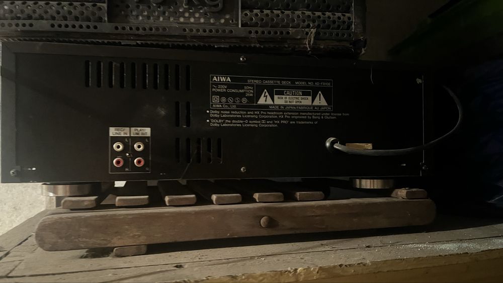 Magnetofon aiwa ad f810e