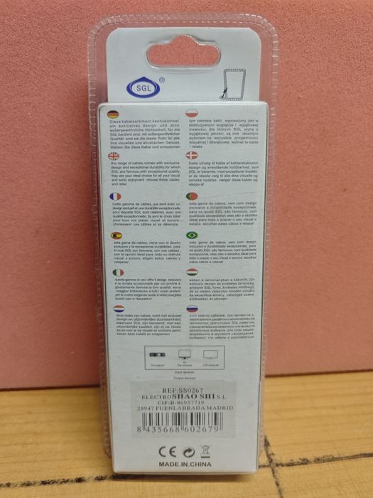 HDMI para VGA - cabo novo