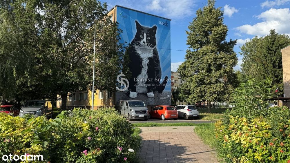 2 pokoje 46,6m2 z oddzielną kuchnią, balkon, Park