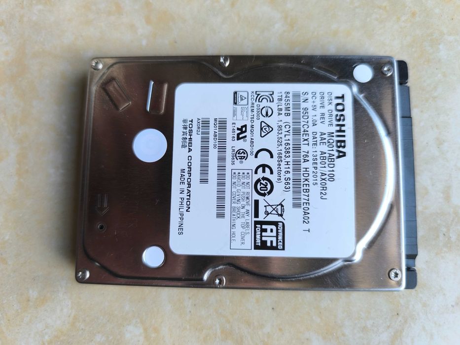 Dysk twardy HDD 2,5/1T
